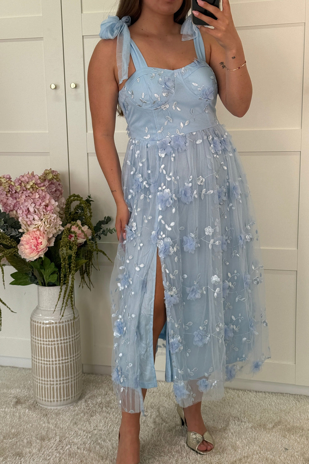 A-bee - Cassandra Kjole - Blue Kjoler