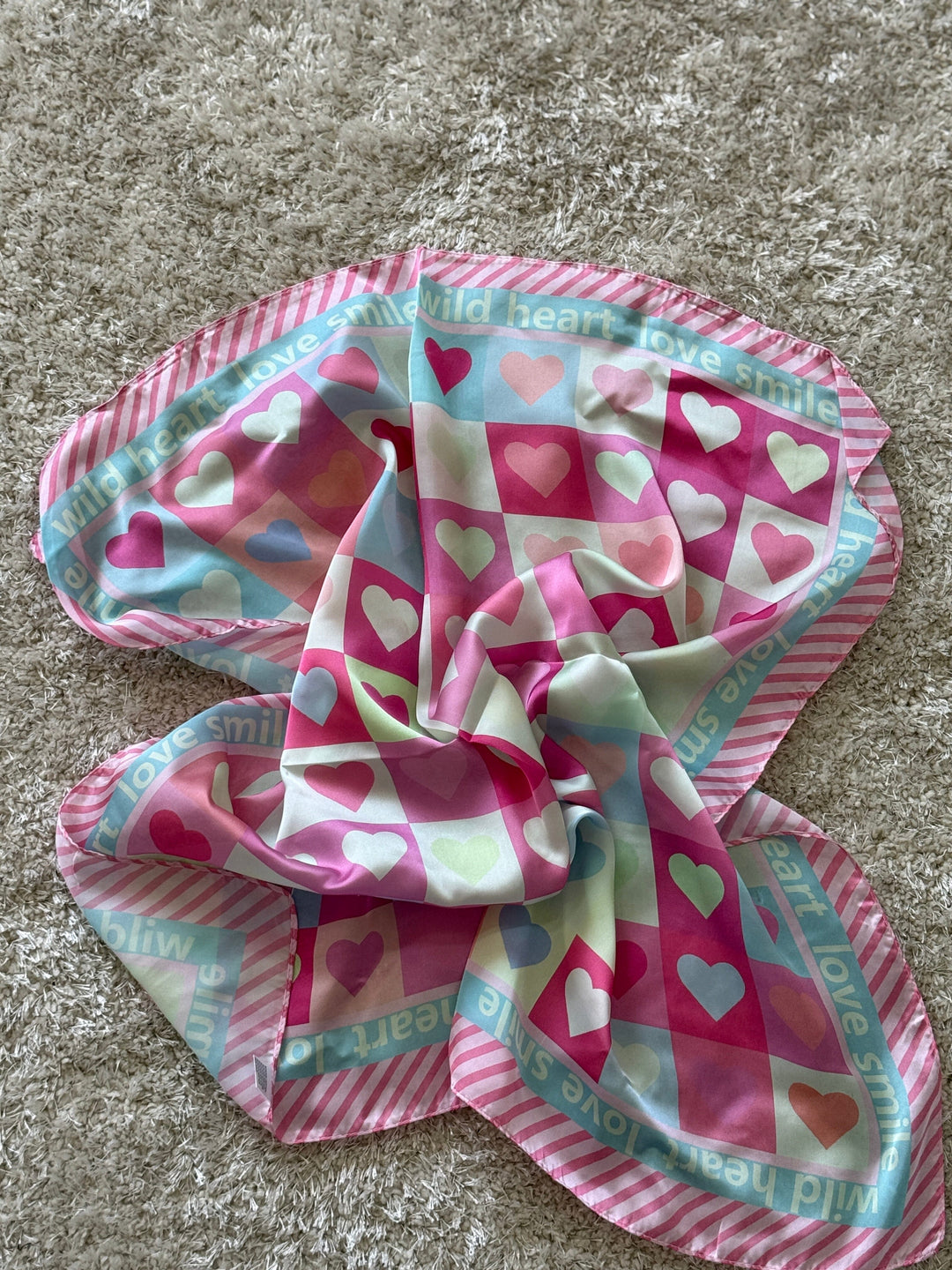 A-bee - Dina Scarf - Fuschia Tørklæder