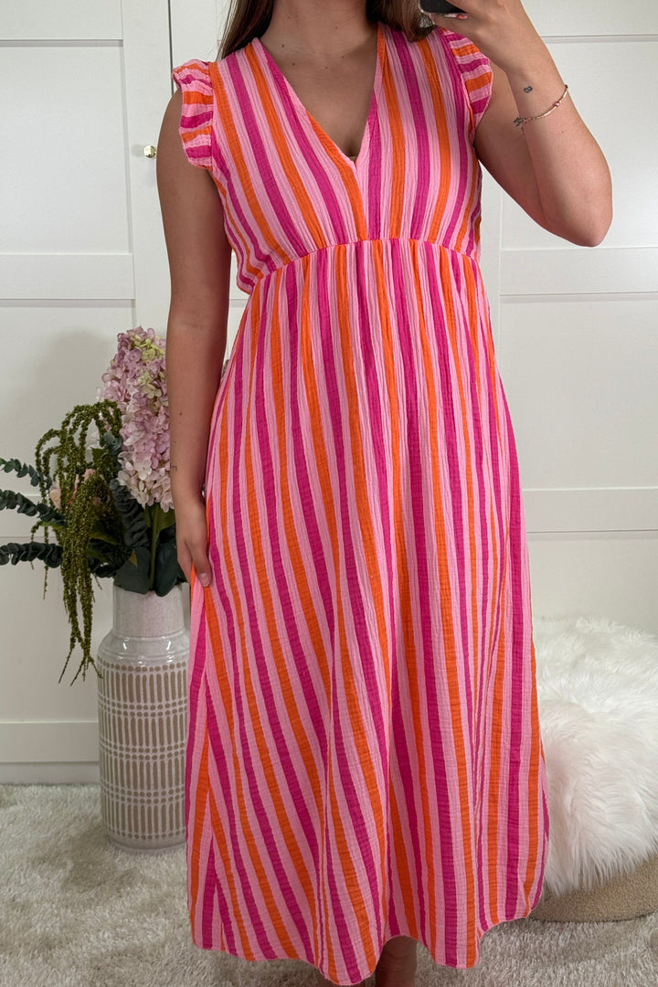 A-bee - Sally Kjole - Pink Kjoler