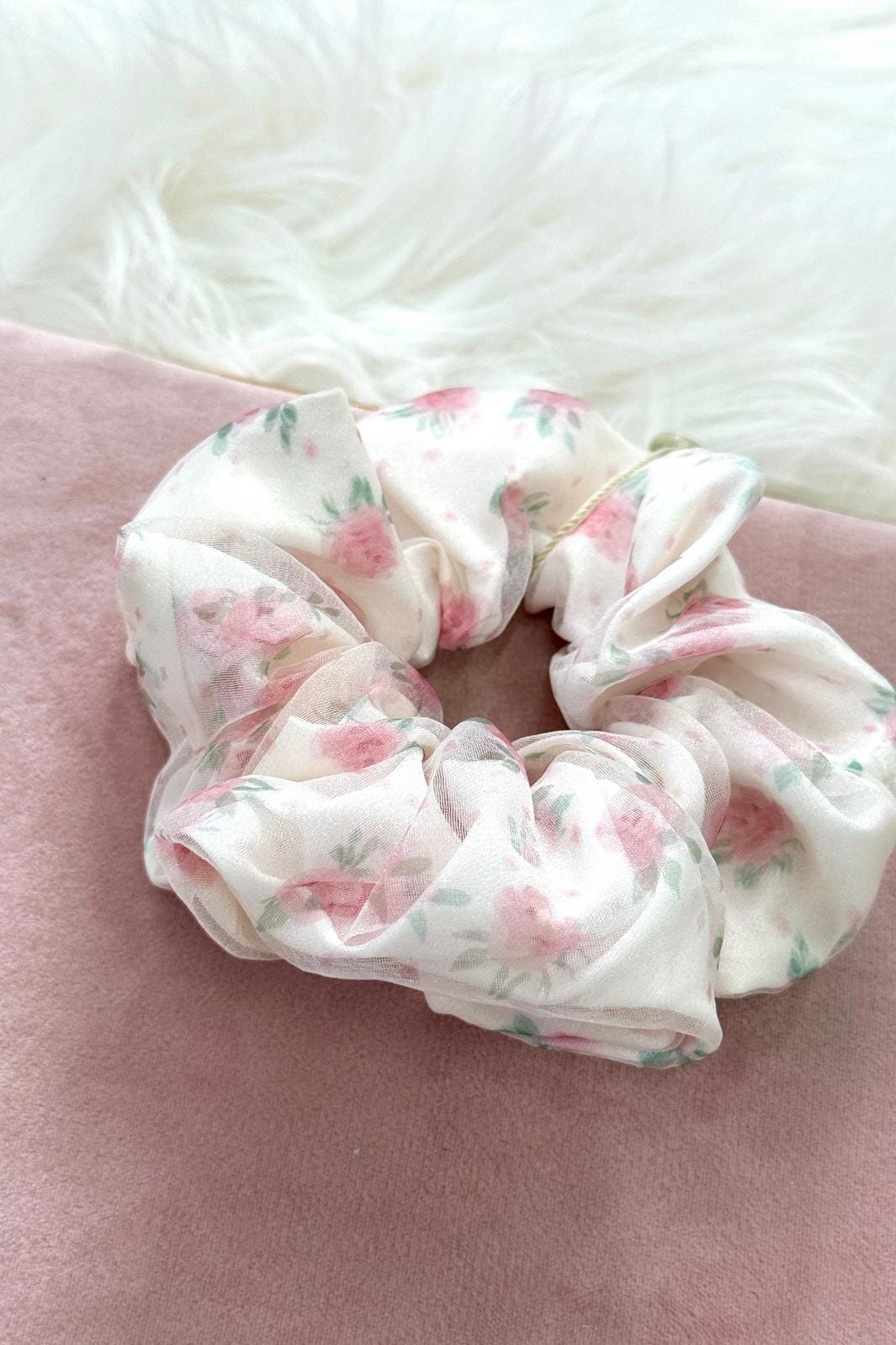 A-bee - Scarlett Hårelastik - Pink Hårelastikker