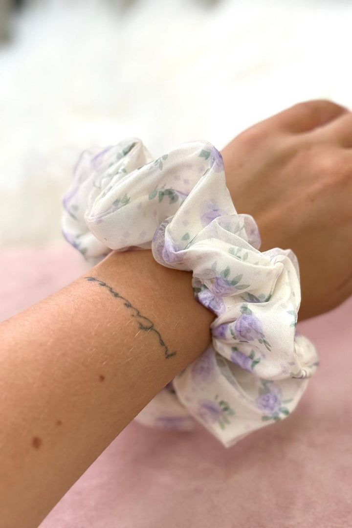 A-bee - Scarlett Hårelastik - Purple Hårelastikker