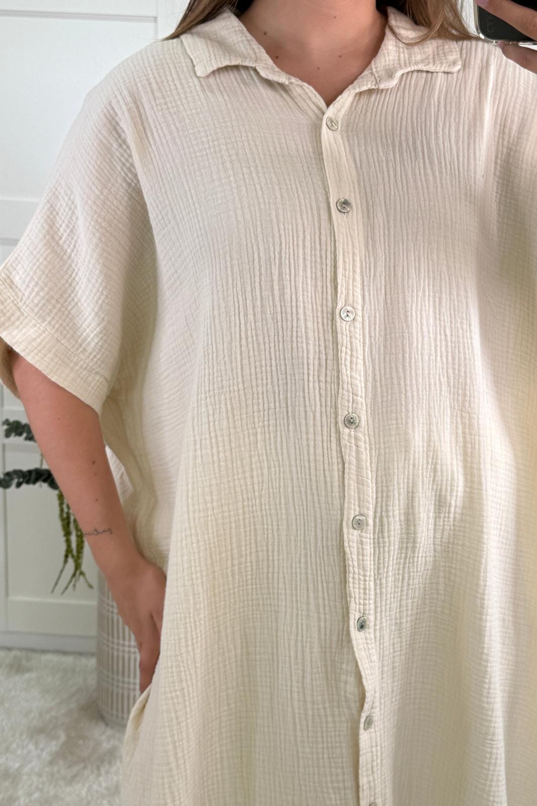 A-bee - Selma Kjole - Beige Kjoler