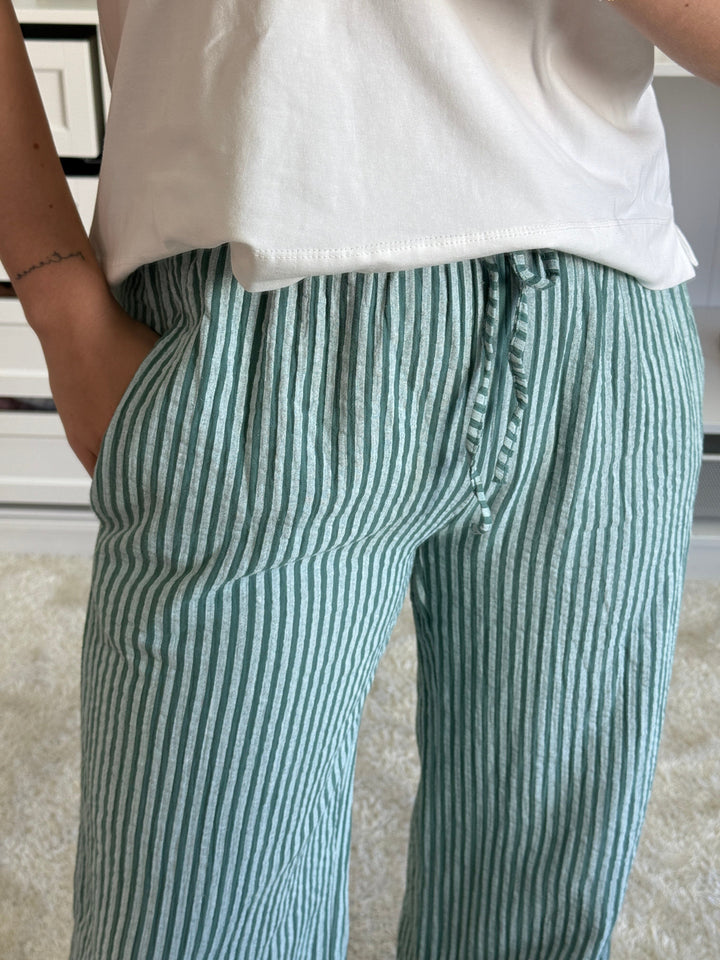 A-bee - Stella Pants - Celadon Bukser