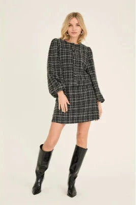 A-View - Liberta Jacket AV6085 - 143 - Black/White Jakker