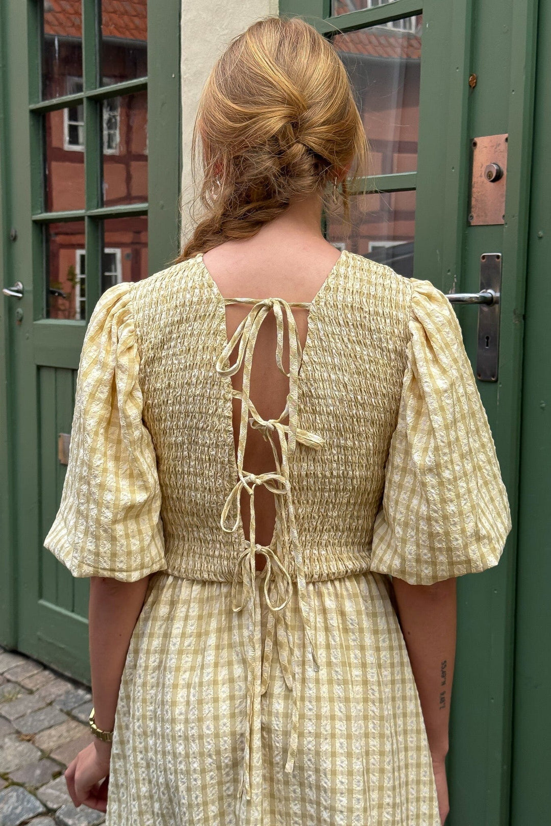 A-View - Tabita Dress AV5010 - 069 - Pale Yellow Kjoler