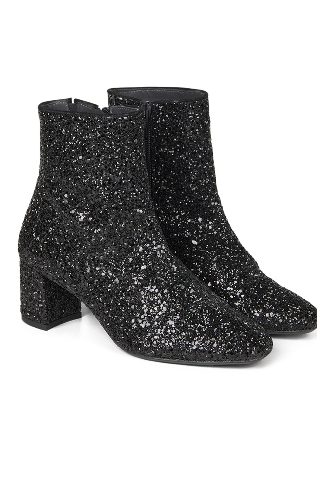 Angulus - Block heel boot with zipper - 8135 Støvletter