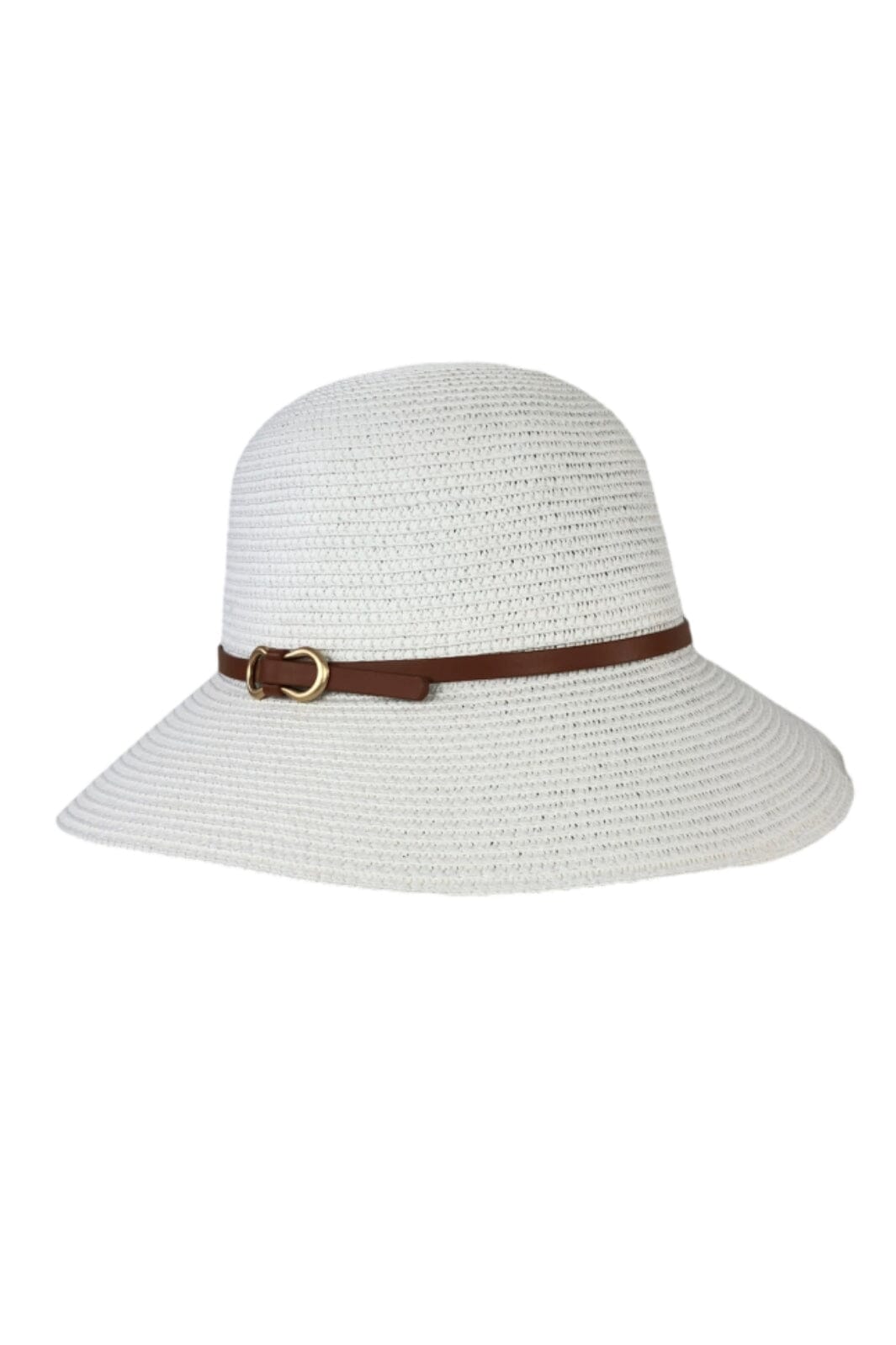 Anobel Copenhagen - Cloche Hat With Straps P60555 - White Hatte