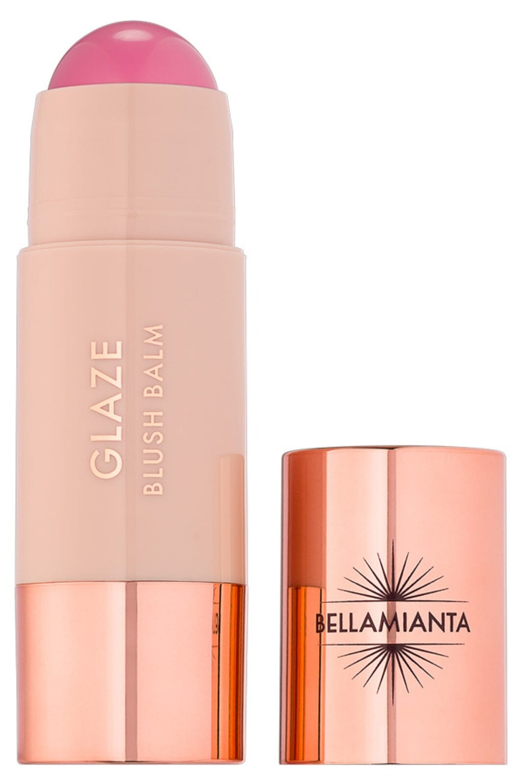 Bellamianta - Glaze Blush & Glow Balm – Fuchsia - Makeup