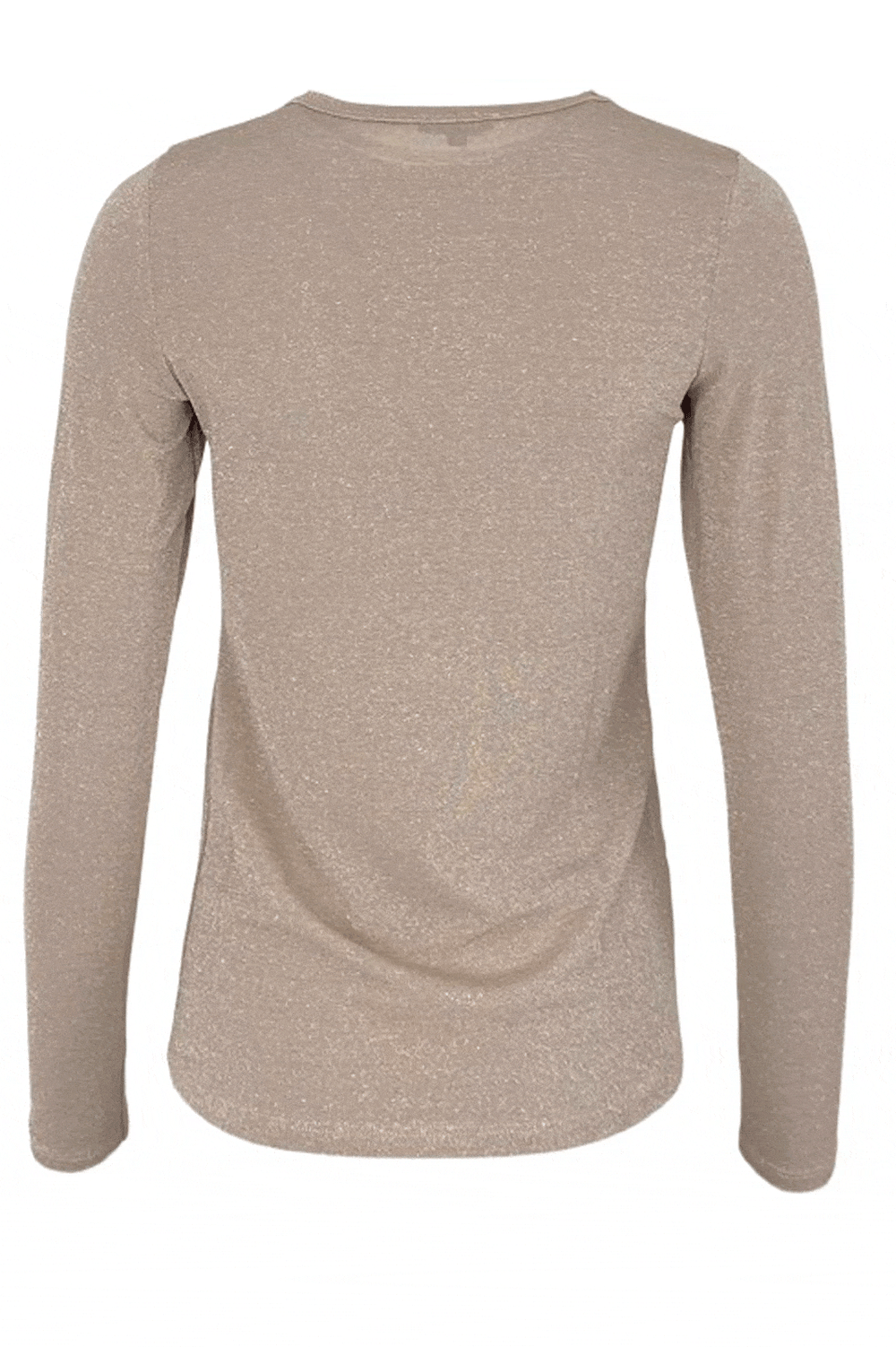 Black Colour - Bcfaye Lurex Blouse - Sand Bluser