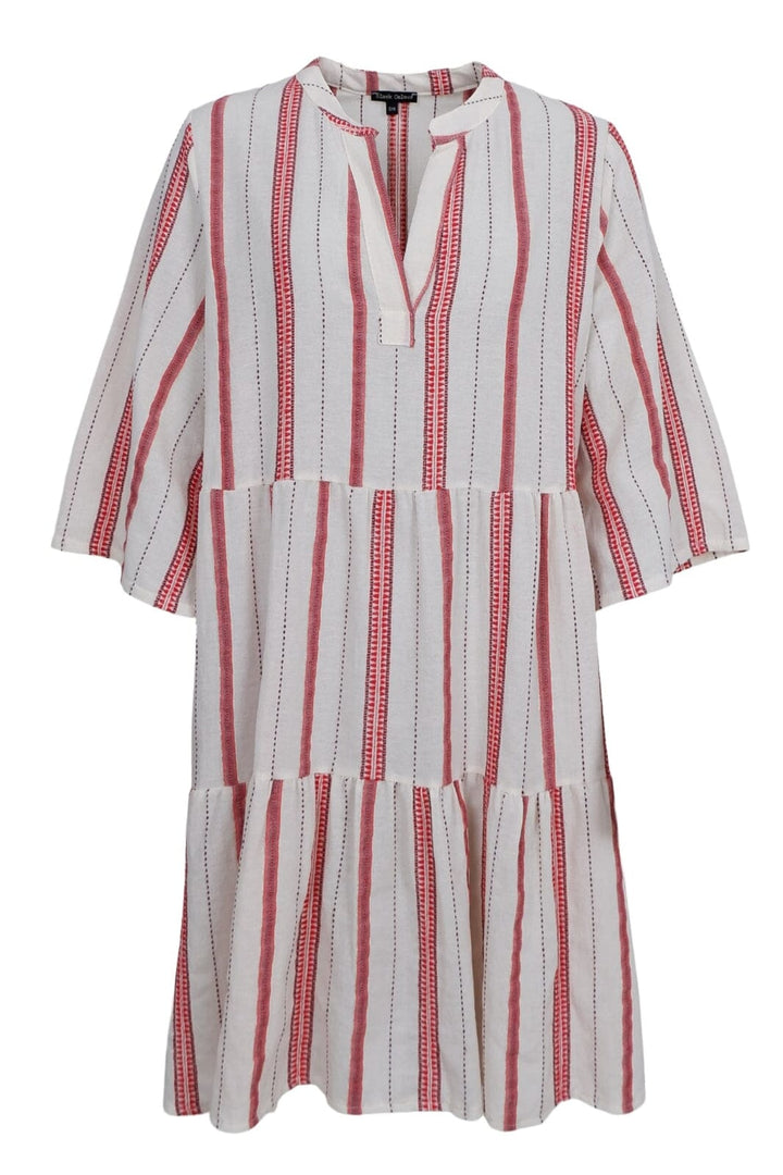 Black Colour - Bcmica Boho Dress 40907 - Red