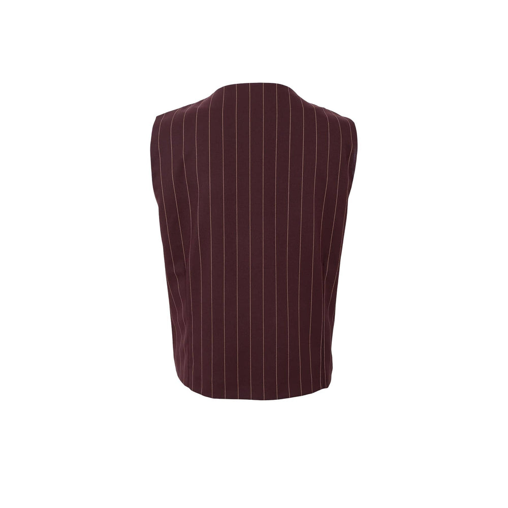 Black Colour - Bcoxford Loose Vest 40944 - Coffee Veste