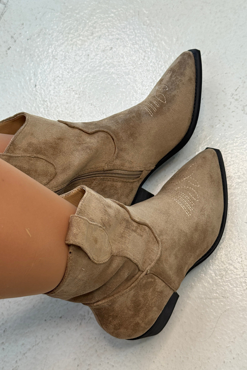 Bloom - Alberte - taupe Støvler