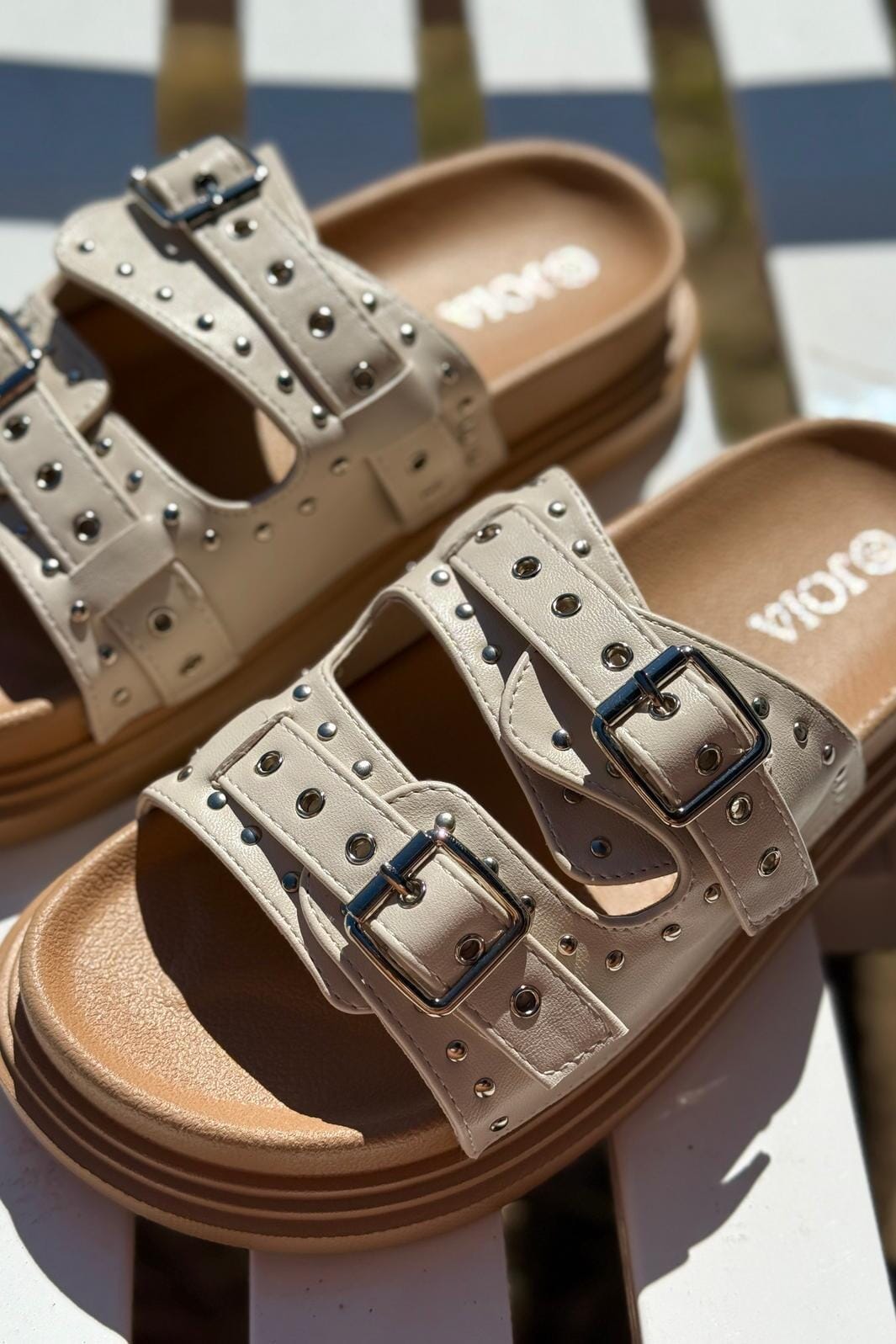 Bloom - Annika Sandaler - Beige Sandaler