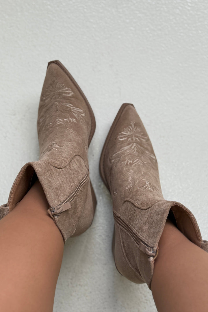 Bloom - Camila Boots - Taupe Støvler