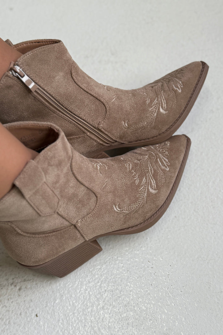 Bloom - Camila Boots - Taupe Støvler