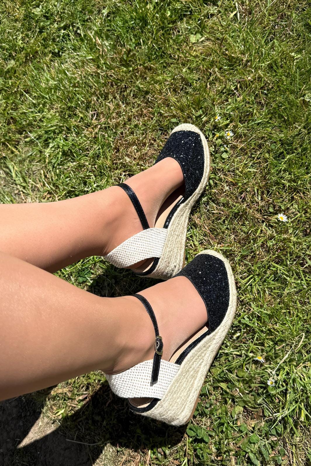 Bloom - Charlotte Sandaler - Black Sandaler