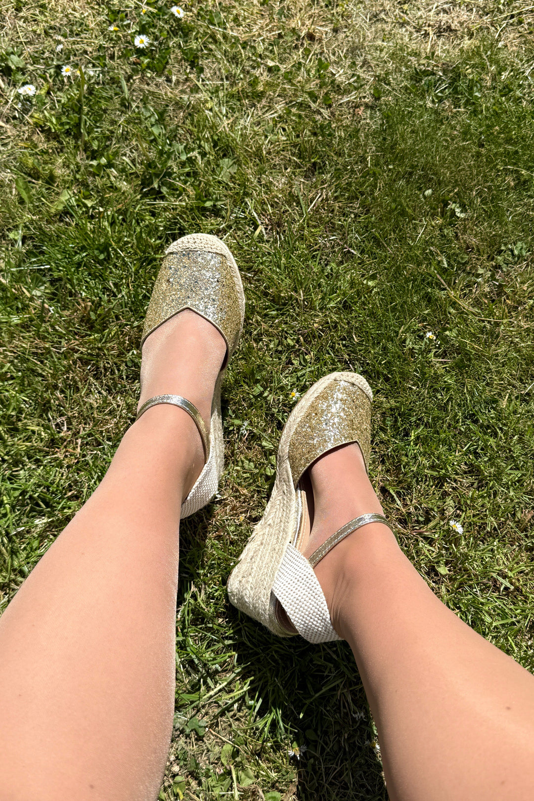 Bloom - Charlotte Sandaler - Gold Sandaler