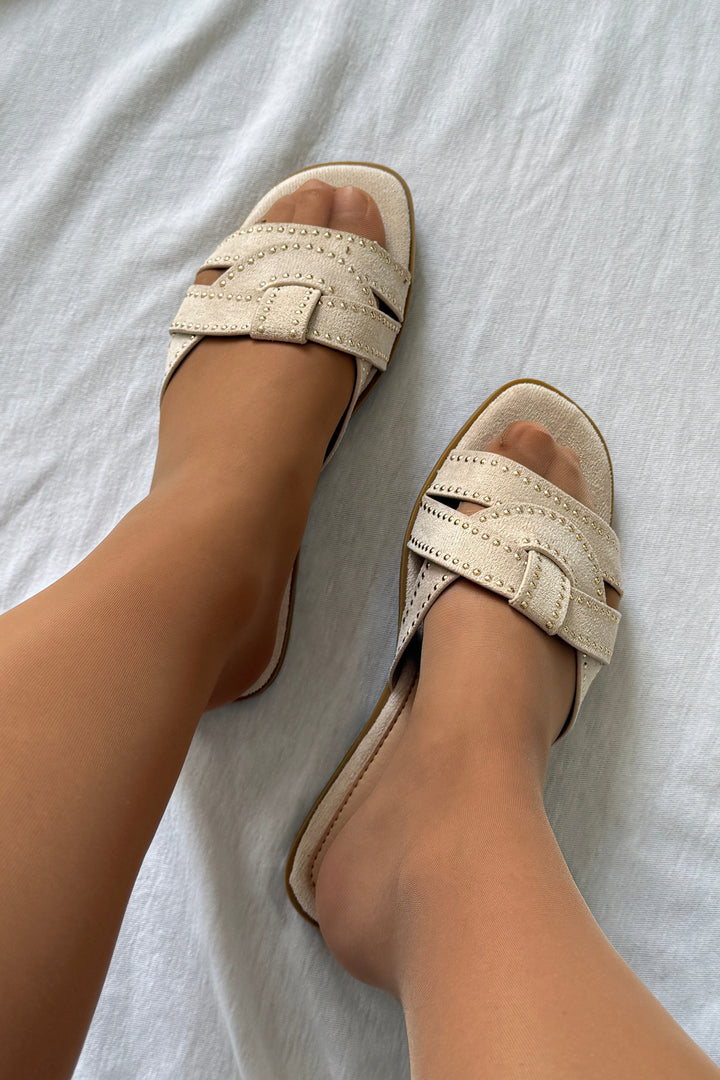 Bloom - Grace Sandal - Beige Sandaler