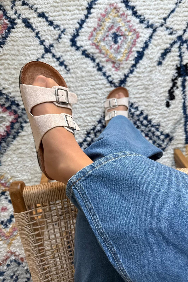 Bloom - Iris - Beige Sandaler