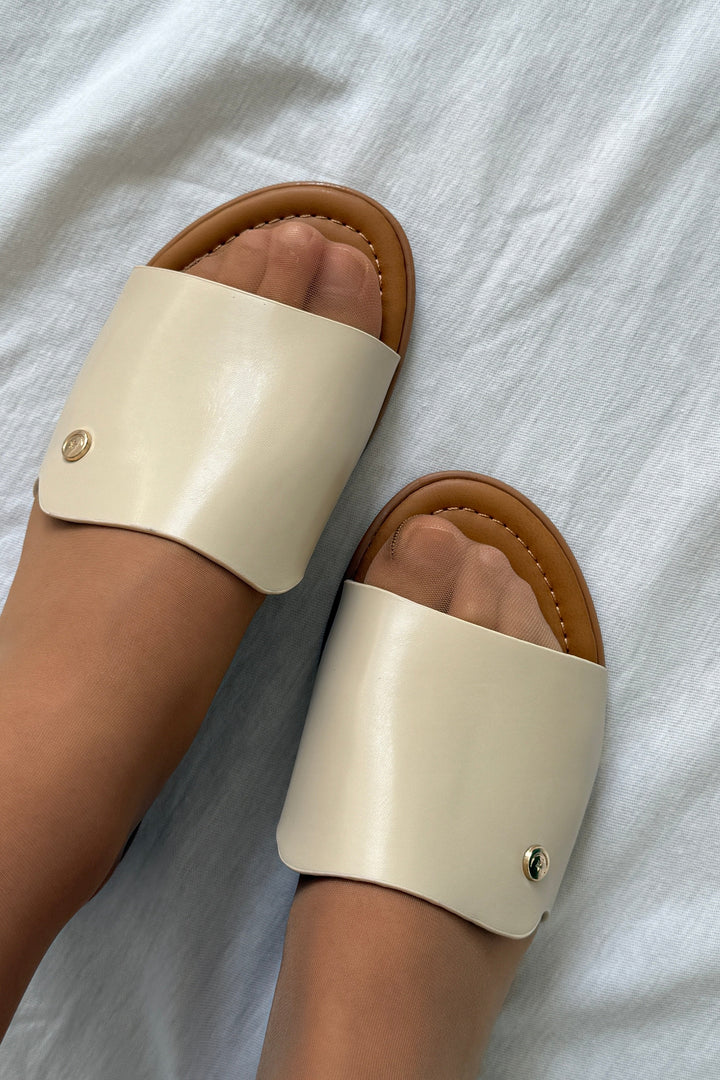 Bloom - Loreen Sandal - Beige Sandaler