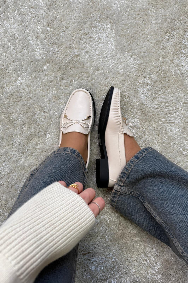 Bloom - Marigold - Beige Loafers