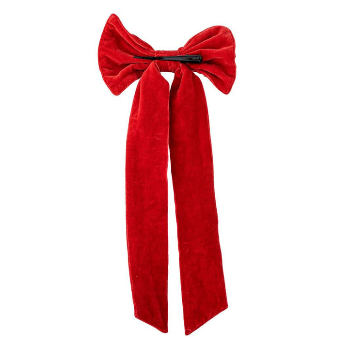 Bloomingville - Ruby Dekorations Sløjfe, Rød, Bomuld 82066521 - Red