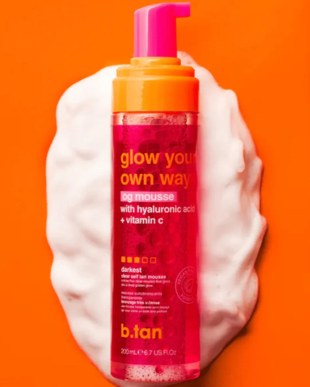 B.tan - Glow Your Own Way - Mousse Selvbruner