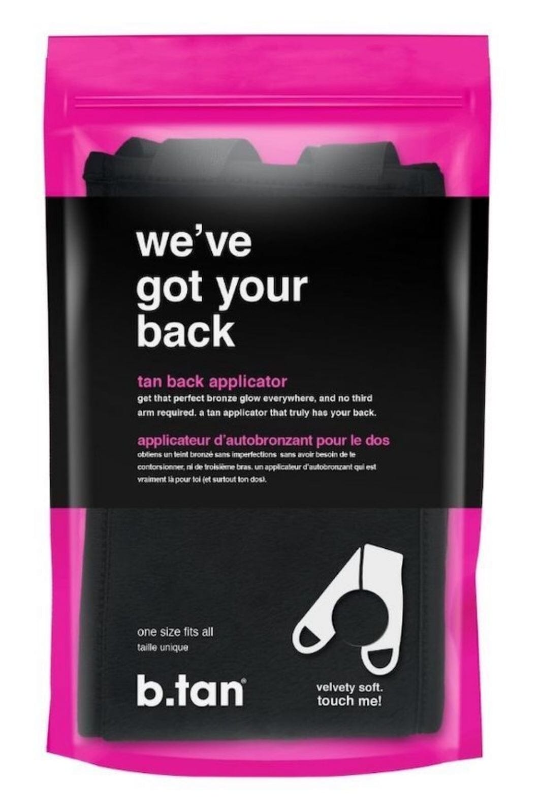 B.tan - We've Got Your Bag påførringshandske til ryggen Selvbruner