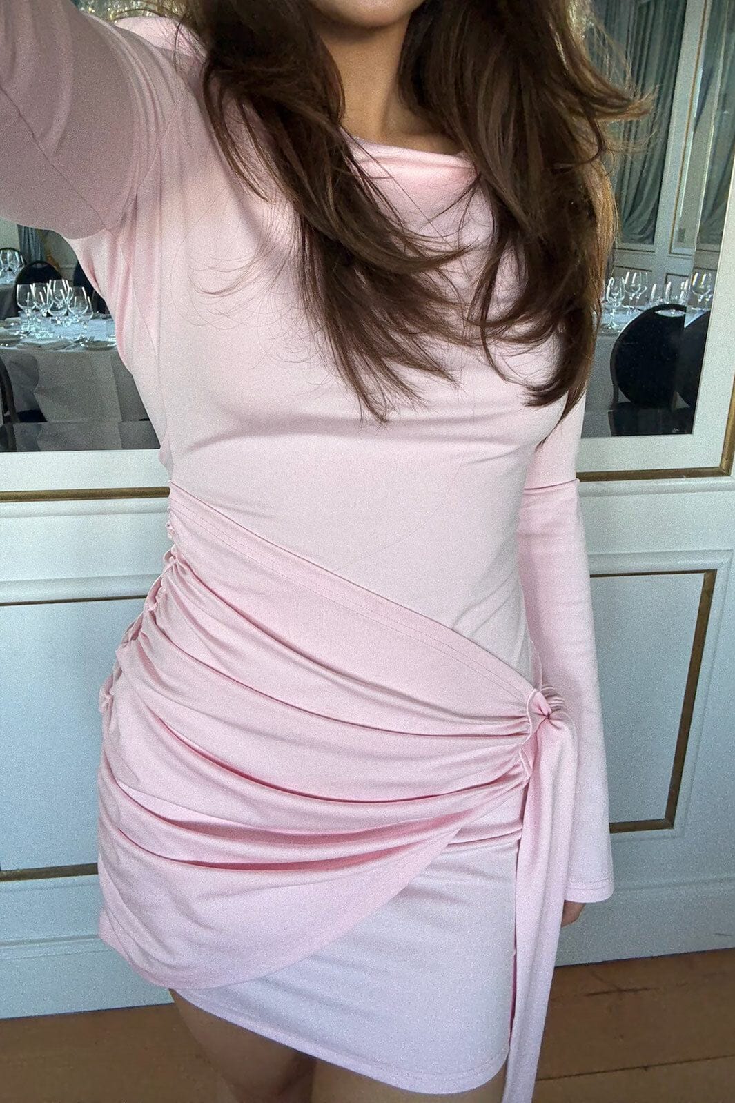 BYIC - Elinic Dress A23865 - Light Pink