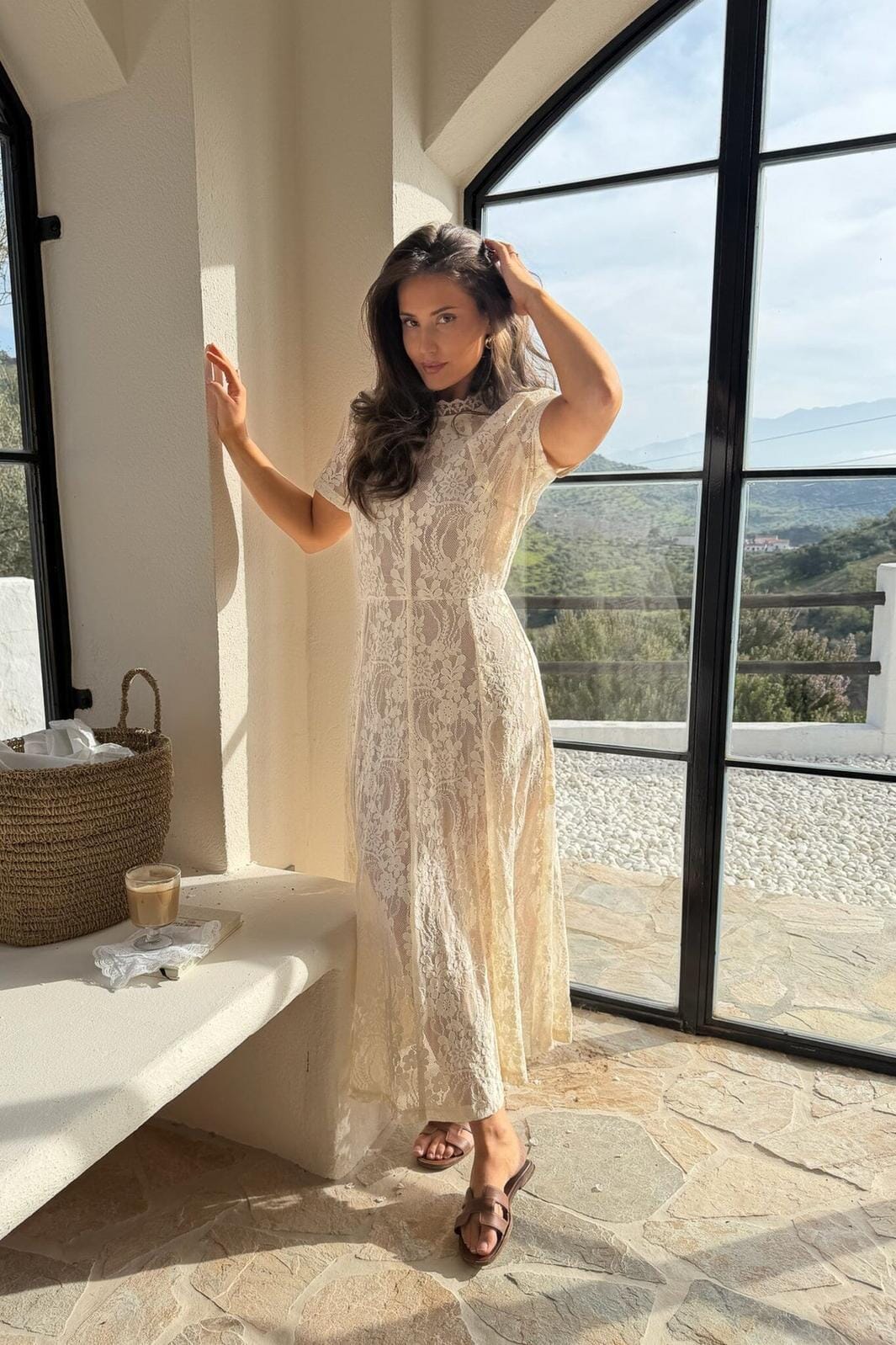 off white maxi dress BYIC - Elliaic Long A25168 Size:3 Drawer Dresser Simple Sheath Tight Square Fabric Composition: Main: 95% Polyester 5% Elastane Trim: 100% Polyester Lining: 85% Polyester 15% Elastane
