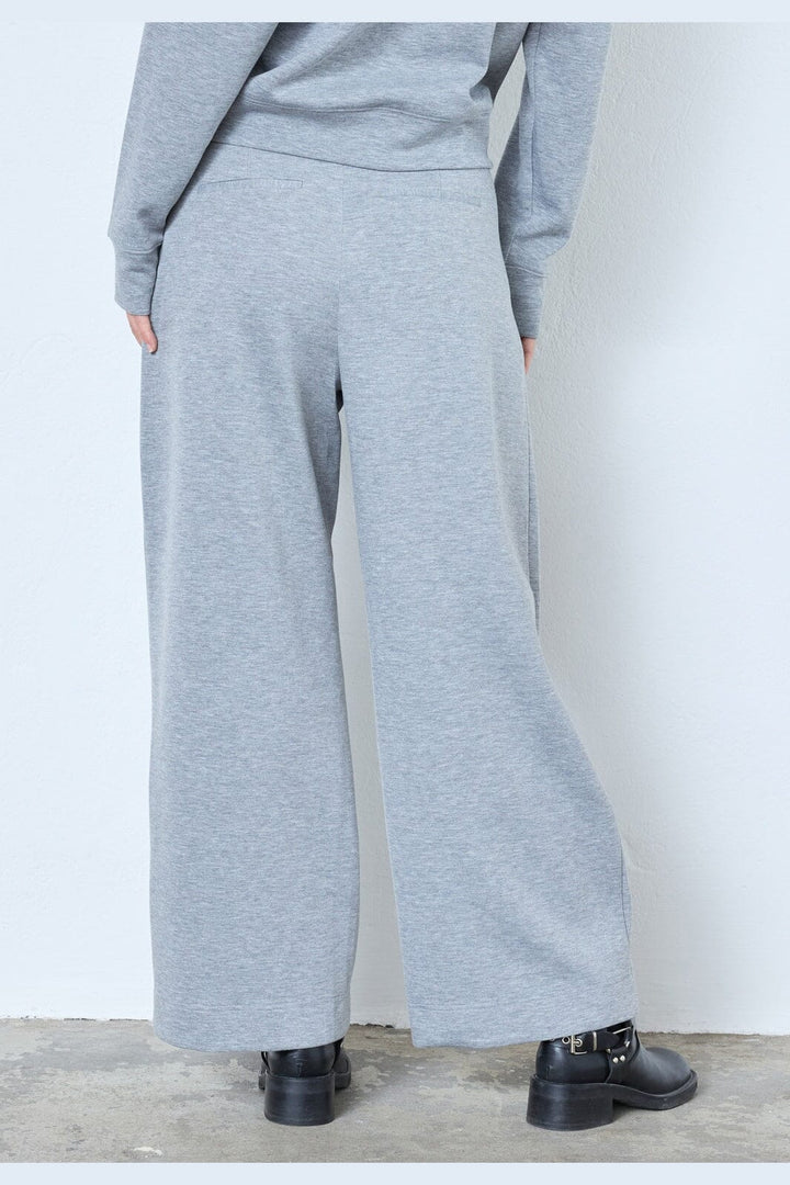 Co´Couture - Lancecc Pleat Sweatpant 41020 - 57 - Grey Melange