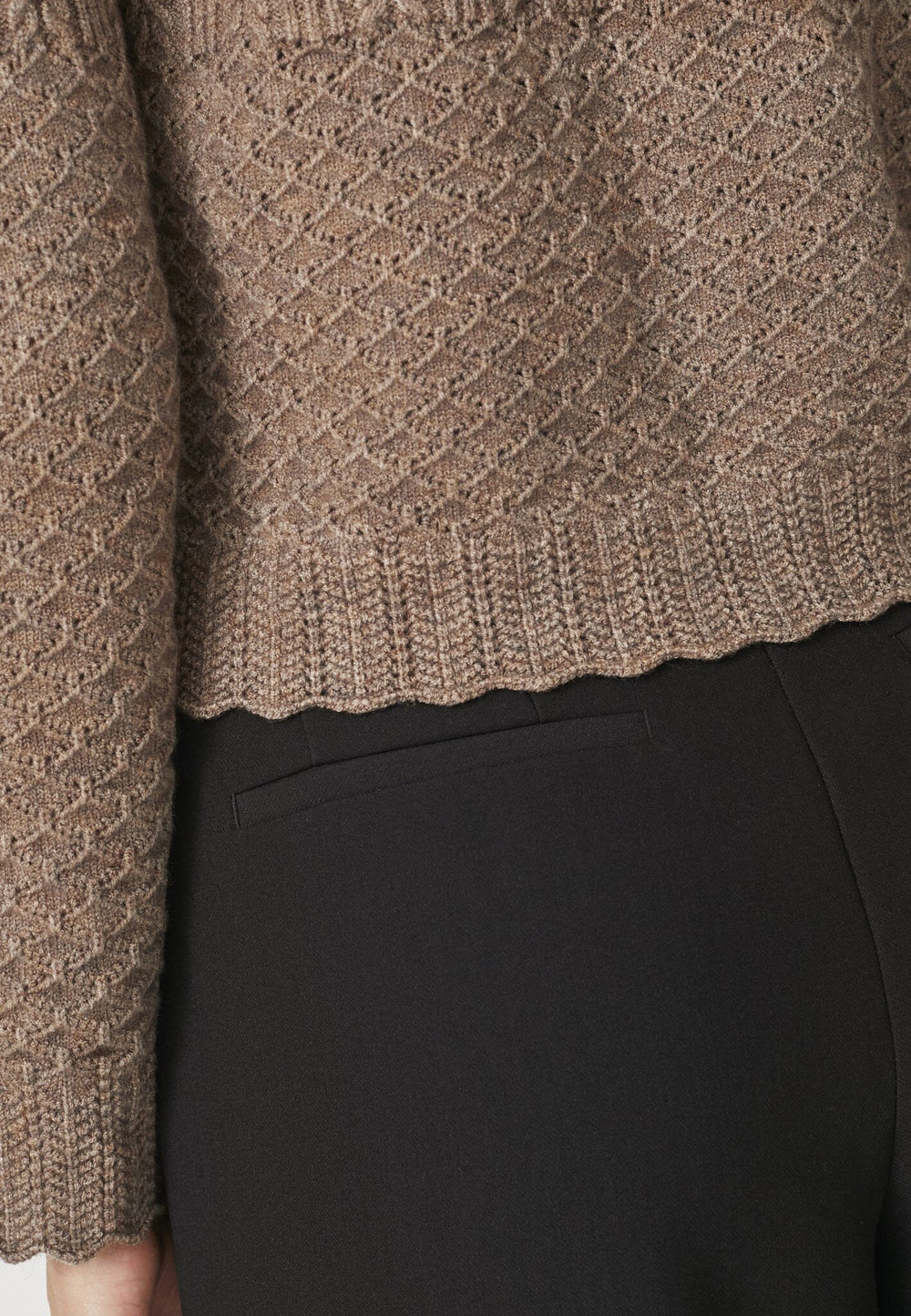 Co´Couture - Pointellecc New Cardigan 32245 - 154 - Walnut Cardigans