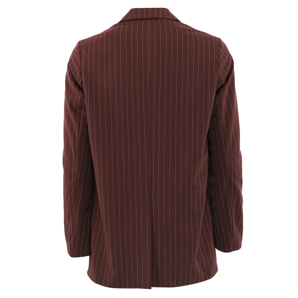 Continue - Jessy Blazer 15007 - White W. Bordaux Stripe Blazere