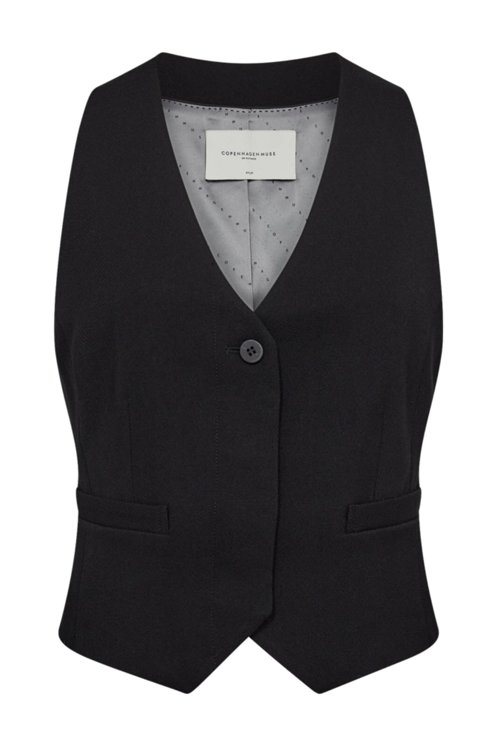Copenhagen Muse - Cmtailor-Waistcoat 201671 - Black Veste
