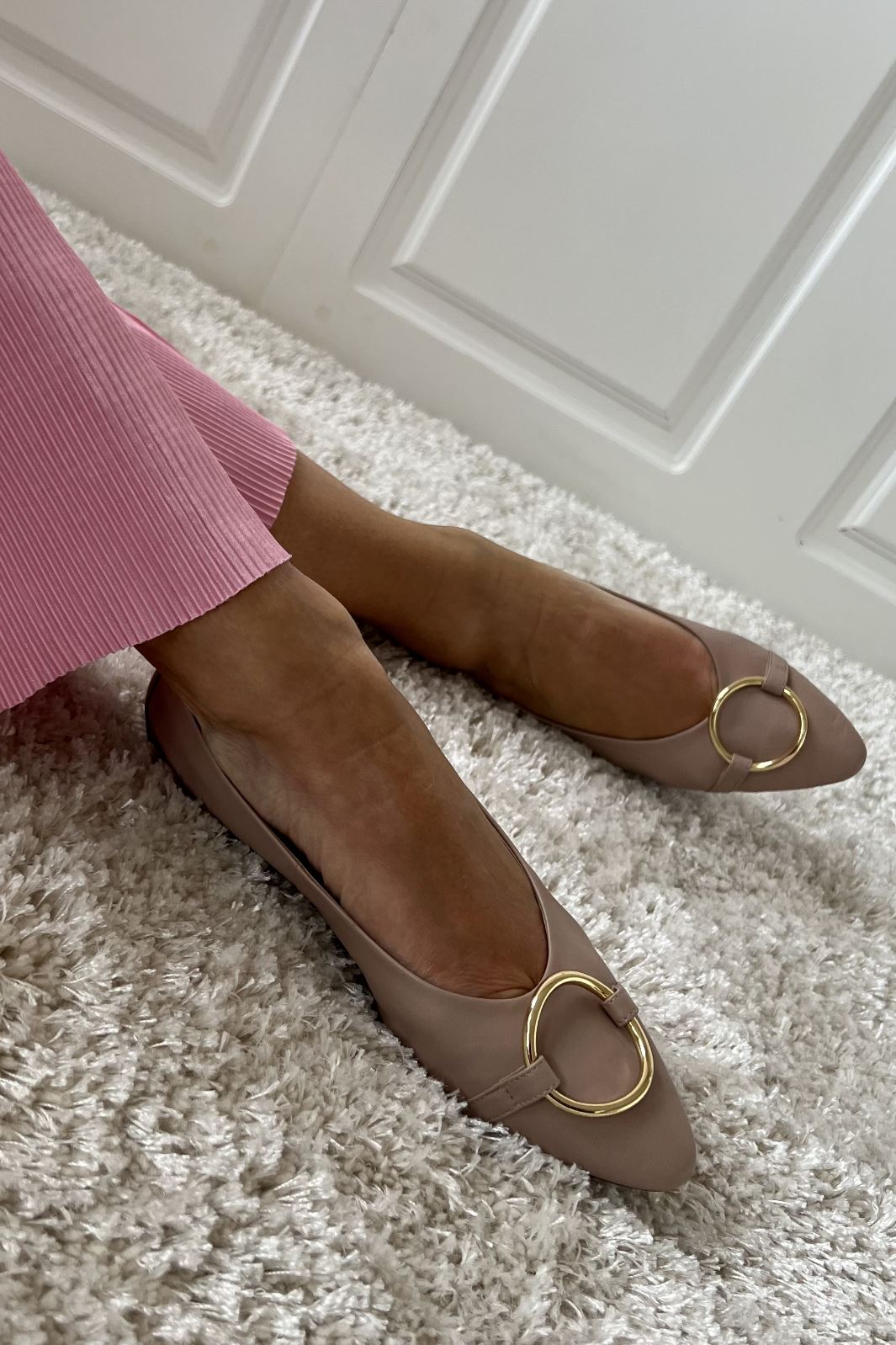 Copenhagen Shoes - Ballerina Lovers - 0110 Almond Pink Ballerinaer