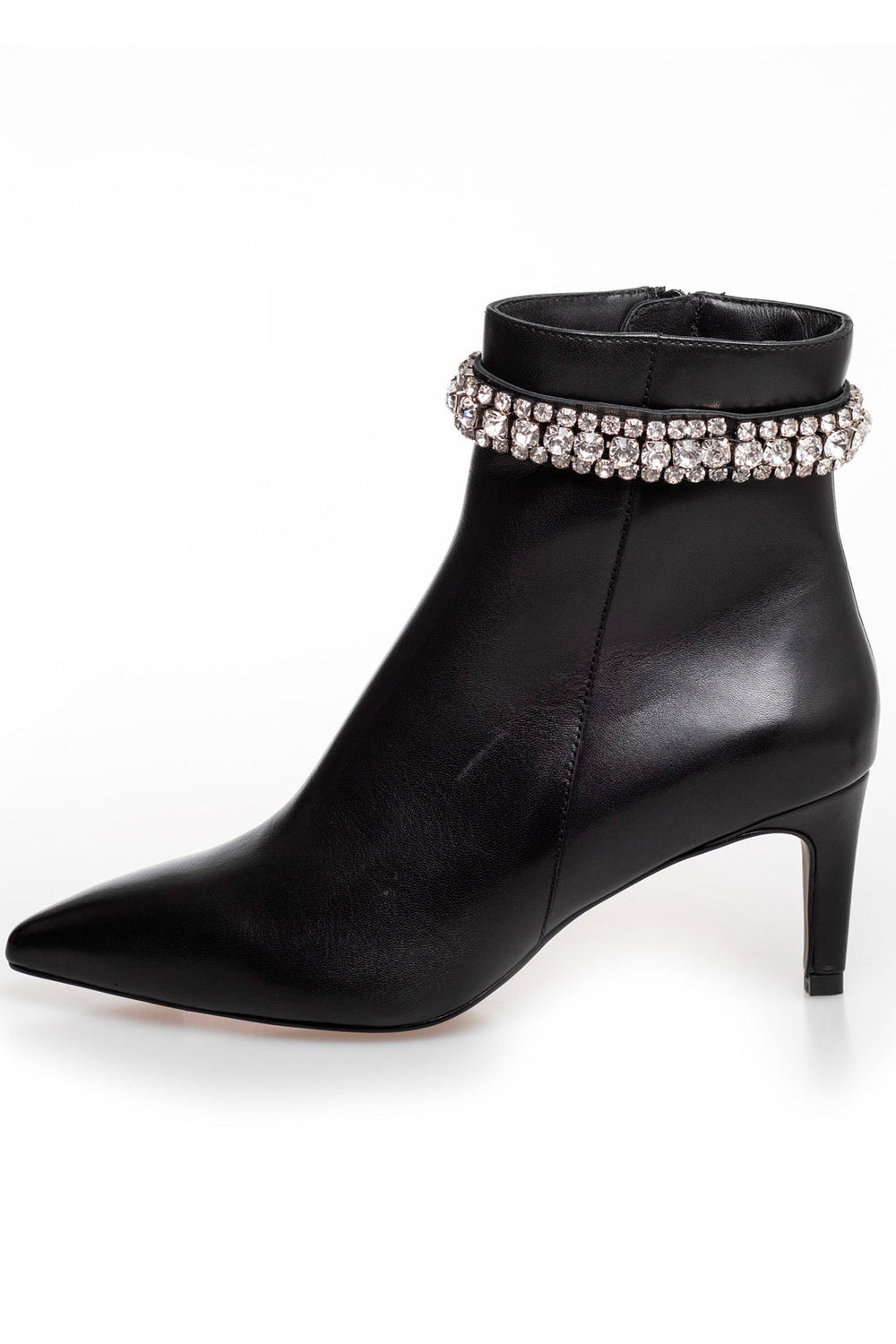 Copenhagen Shoes by Josefine Valentin - Girls And Diamonds - Black Støvletter