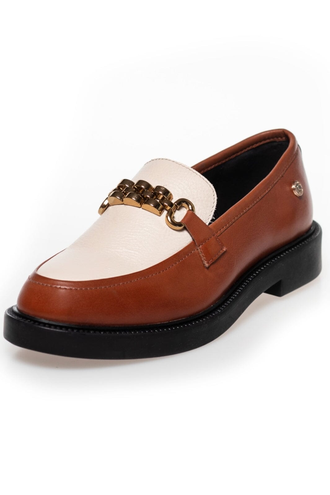 Copenhagen Shoes - Feel Spring - 214 Cognac / Nude Loafers