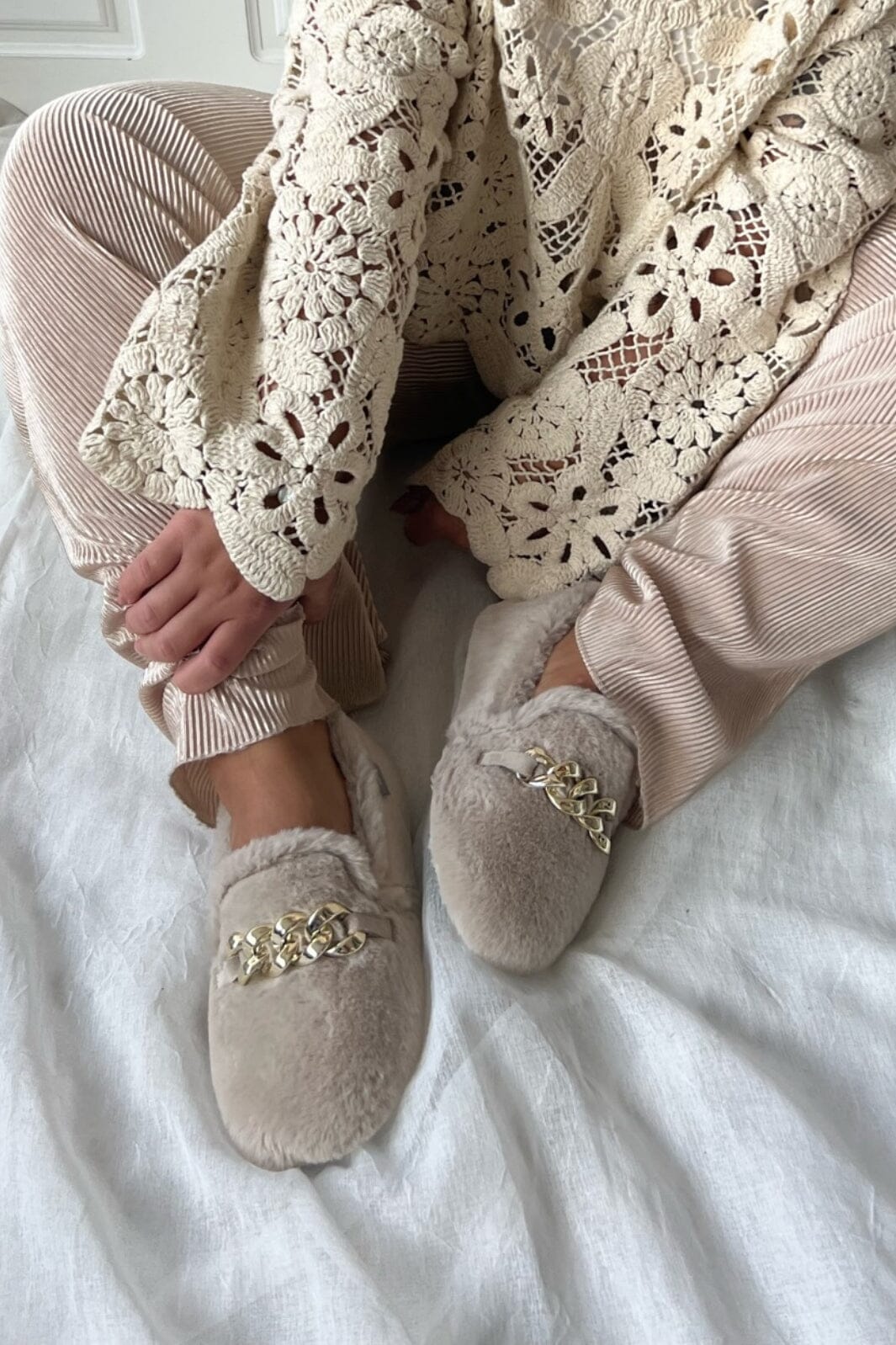 Copenhagen Shoes - Joy - 0002 Beige Hjemmesko & sutsko