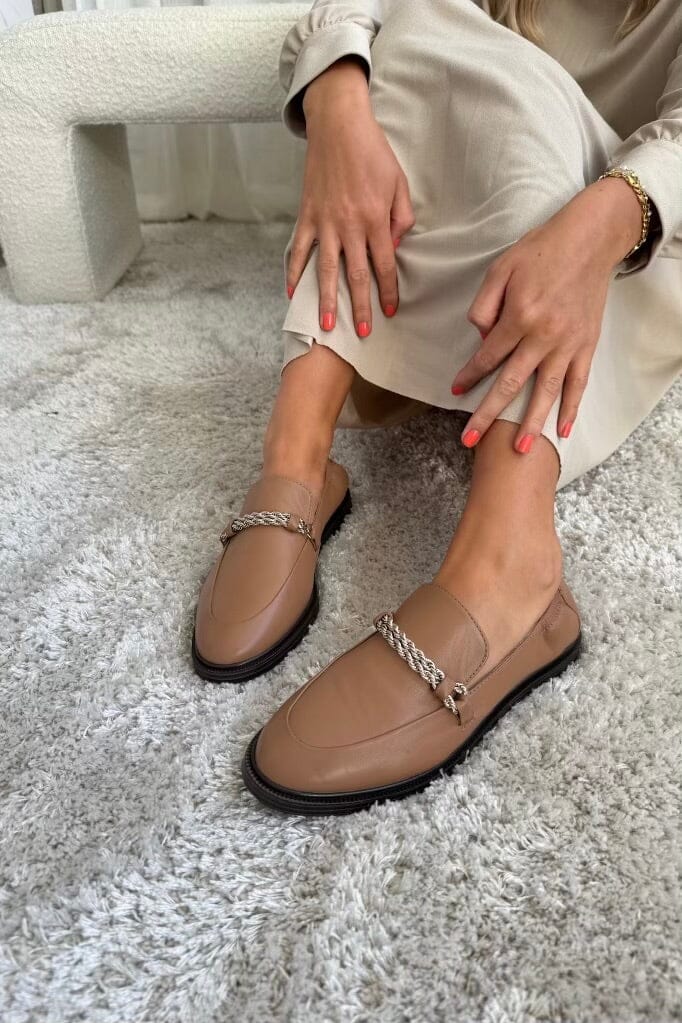 Copenhagen Shoes - Love And Walk - 0133 Cappuccino Loafers