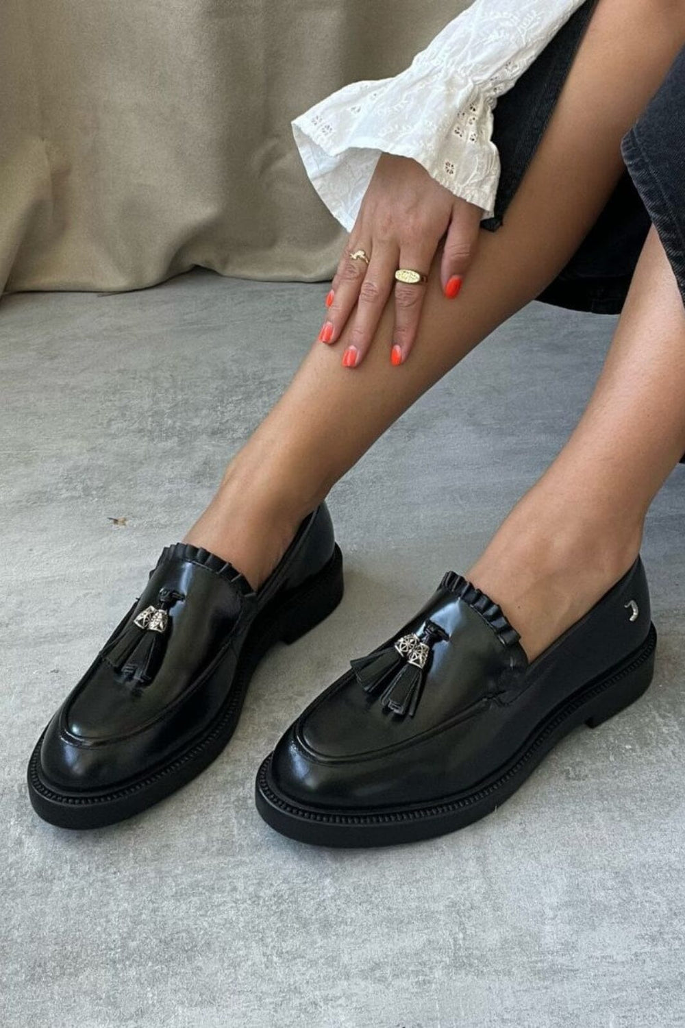 Copenhagen Shoes - My Kind Of Moves - 0001 Black Loafers