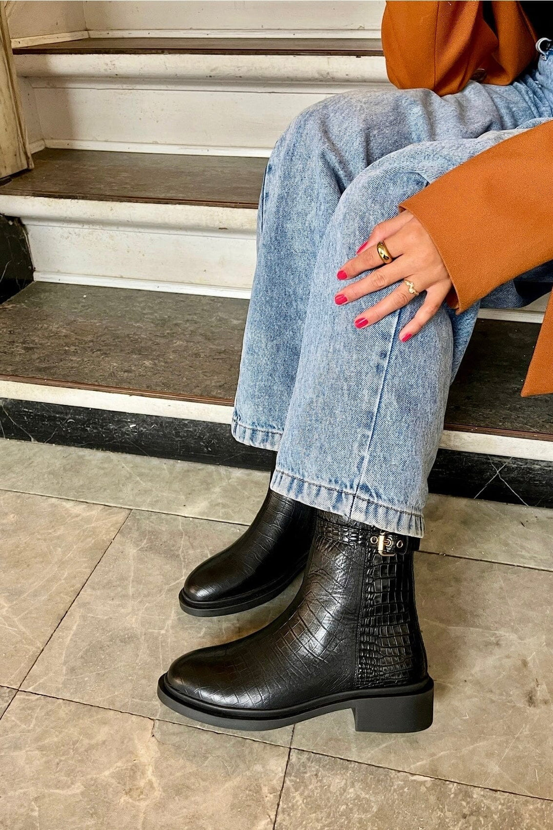 Copenhagen Shoes - The Real Energy CS8720 - 0001 - Black Støvler