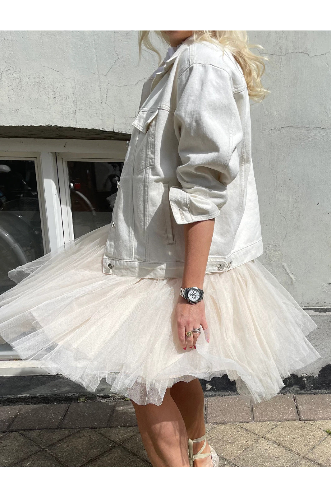 EMM Copenhagen - Chloe Skirt - Creme Nederdele