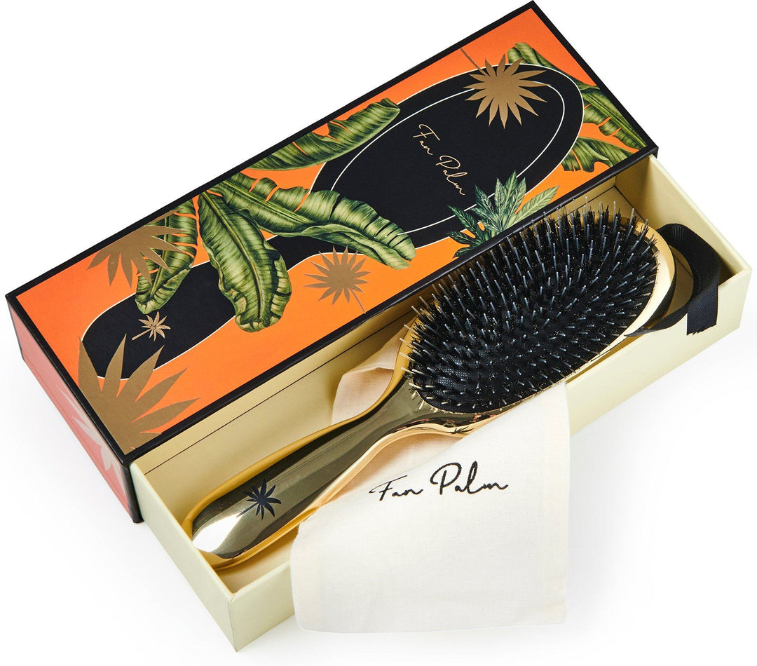 Fan Palm - Hair Brush Medium - Hollywood Hårbørster
