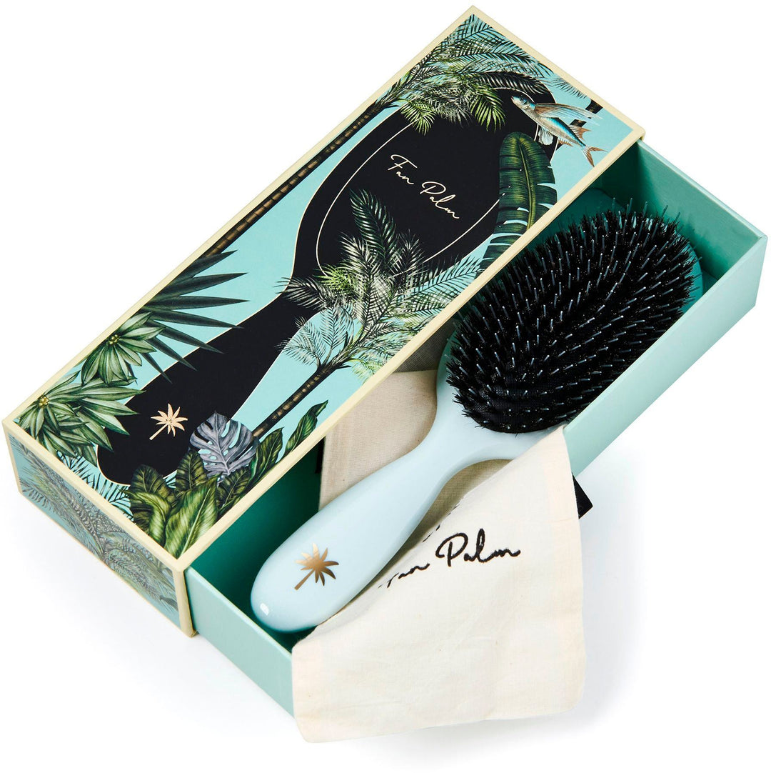 Fan Palm - Hair Brush Medium - Maldives Hårbørster