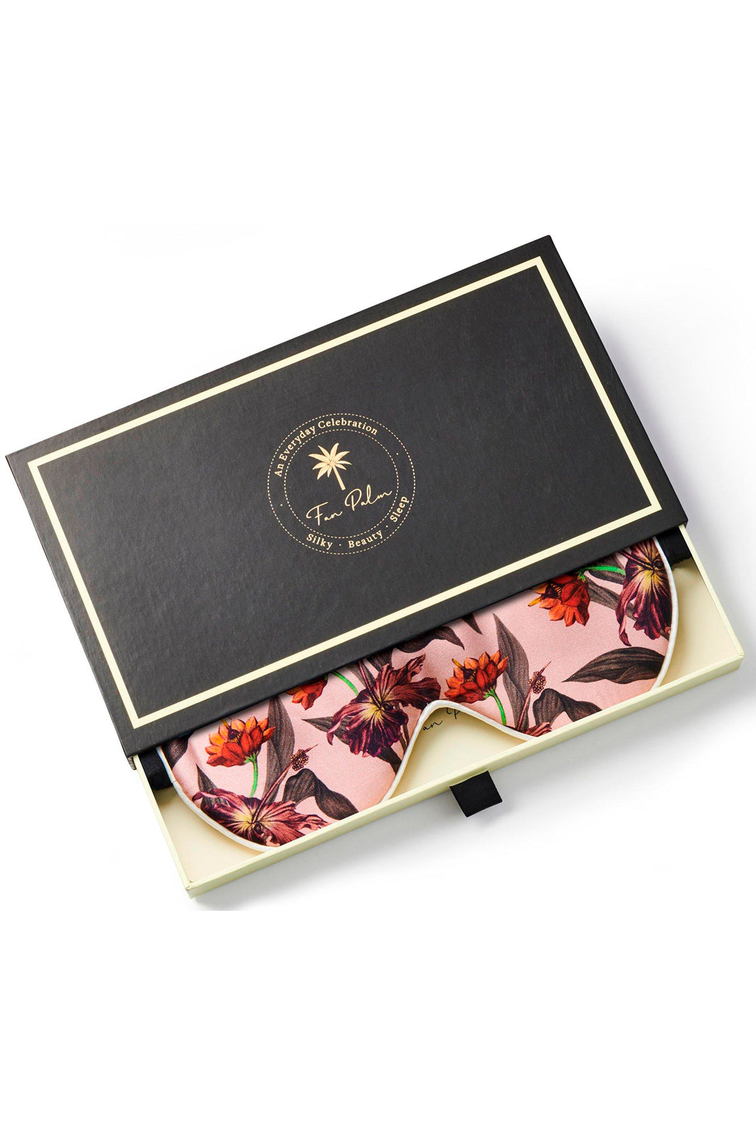 Fan Palm - Sleeping Eye Mask - Rose Hibiscus Sovemasker