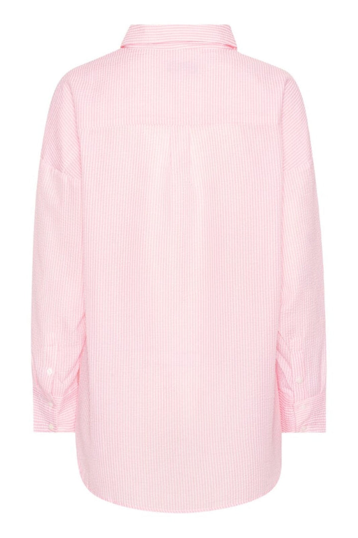 Forudbestilling - A-VIEW - Sonja Shirt - 104 Pink/White (Maj/Juni) Skjorter