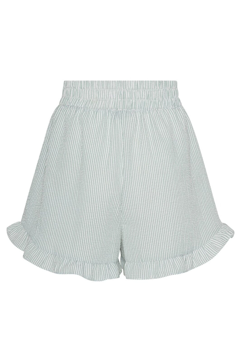 Forudbestilling - A-VIEW - Sonja Shorts - 068 Green/White (Maj/Juni) Shorts