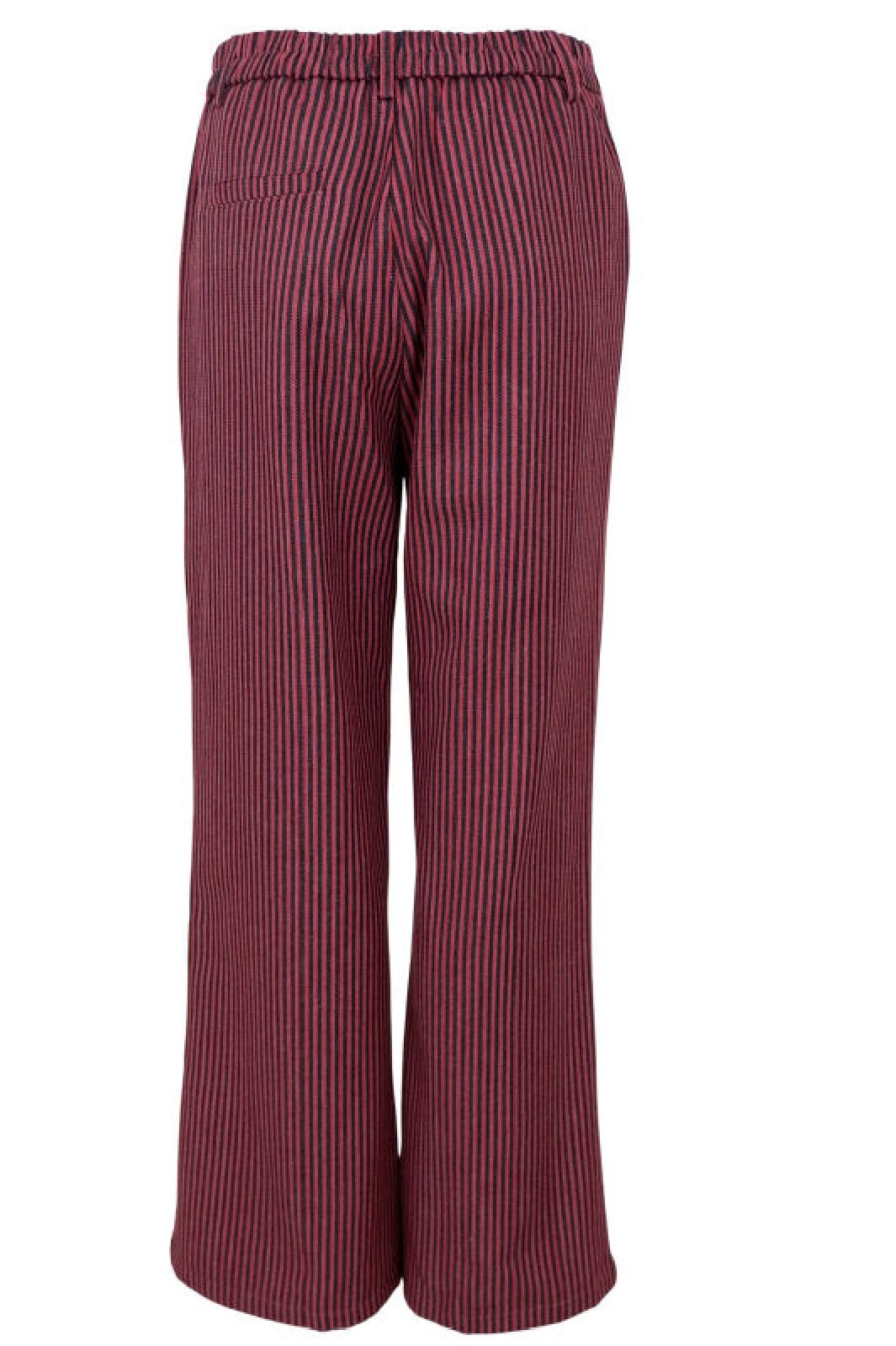 Forudbestilling - Black Colour - Bcmontreal Box Pant - Plum Bukser