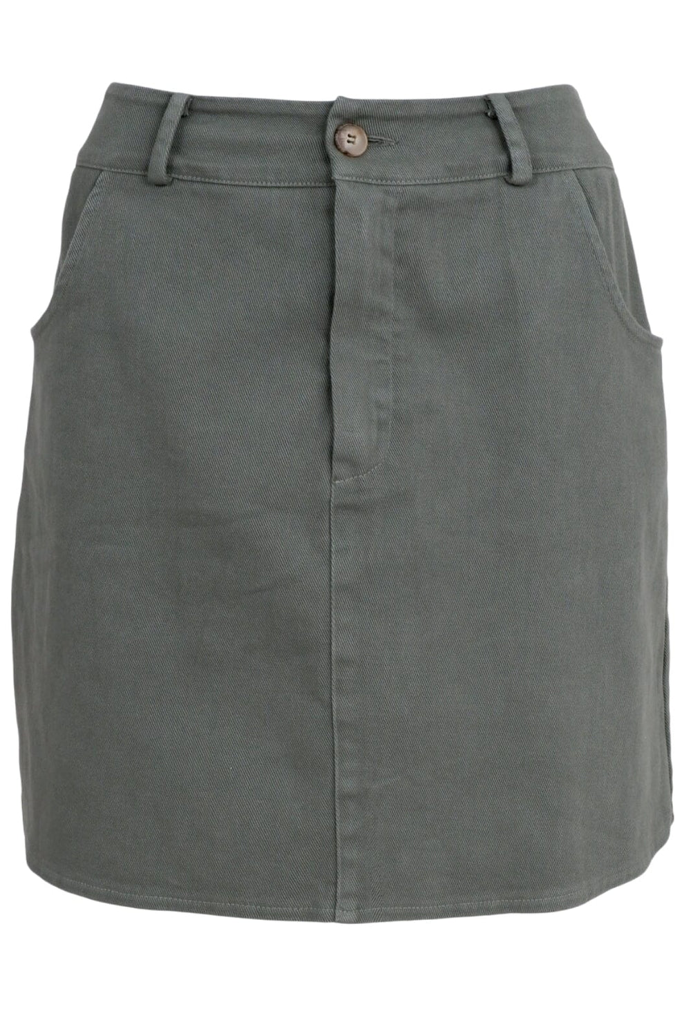 Forudbestilling - Black Colour - Bcneel Short Skirt - Lt. Army Nederdele