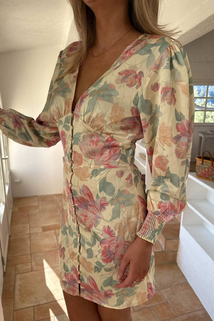 BYIC - Addyic Dress A23902 - Pastel Garden